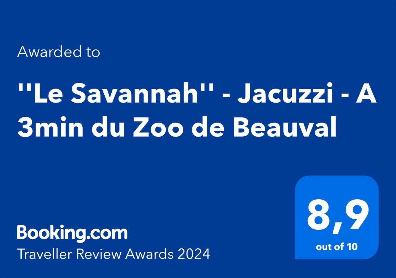 "Le Savannah" - Jacuzzi - A 3Min Du Zoo De Beauval Saint-Aignan  Bagian luar foto